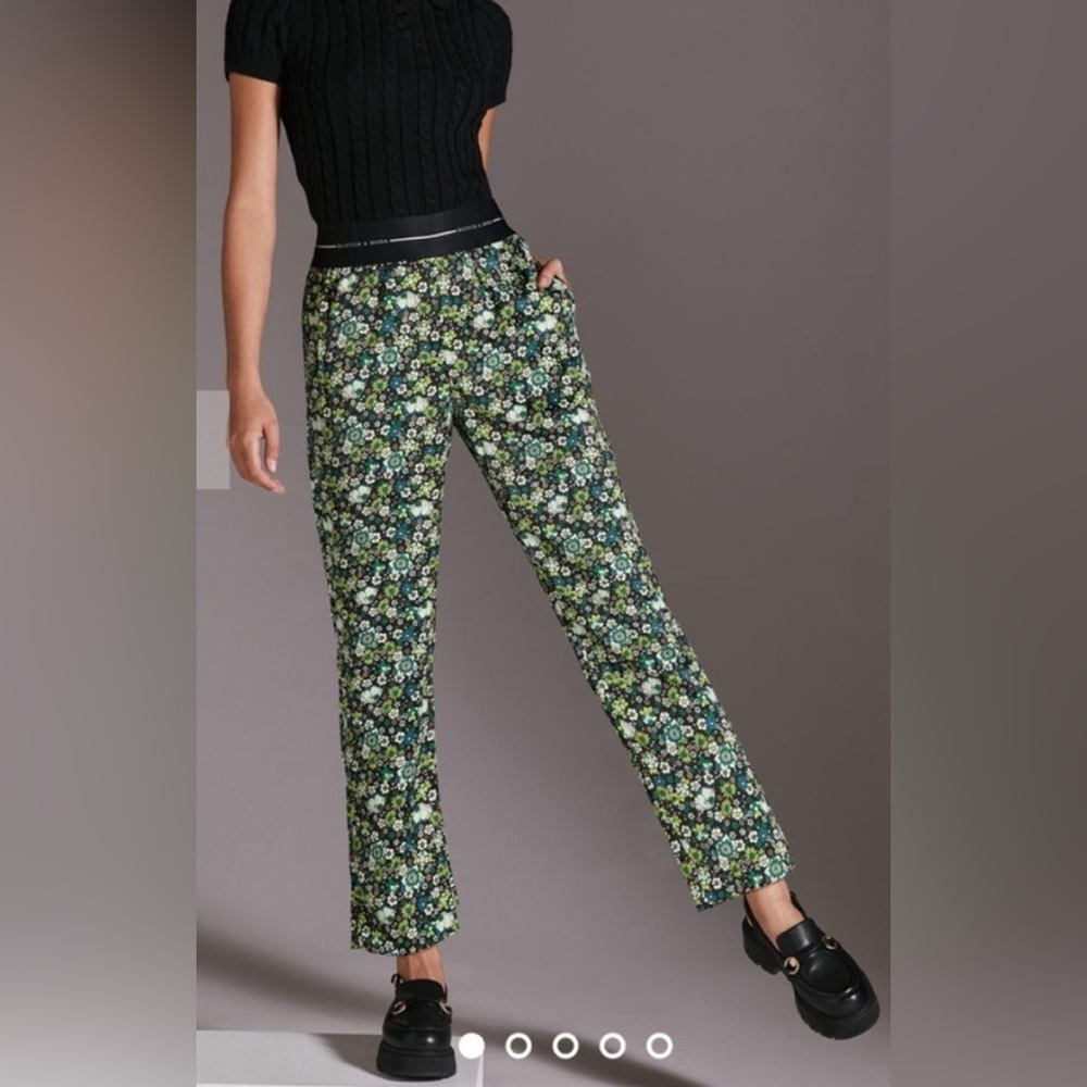 Scotch and Soda Floral Silky  Pants